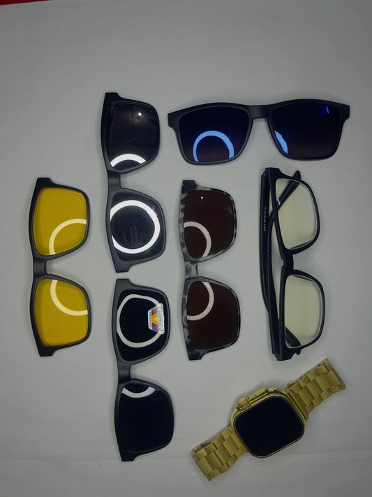 5 in 1 Attachment Glasses