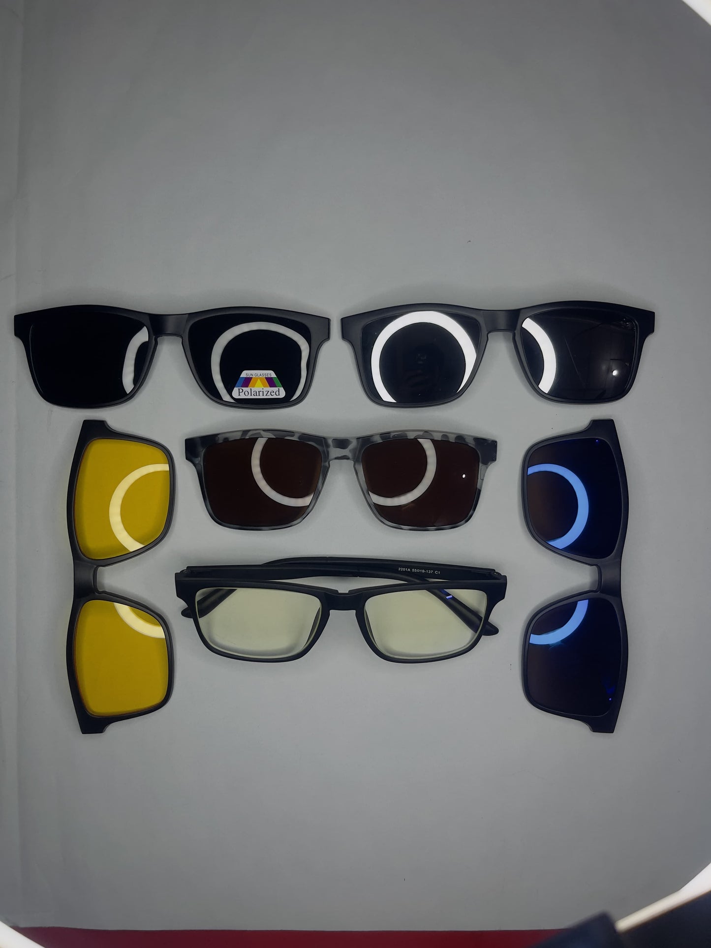 5 in 1 Attachment Glasses