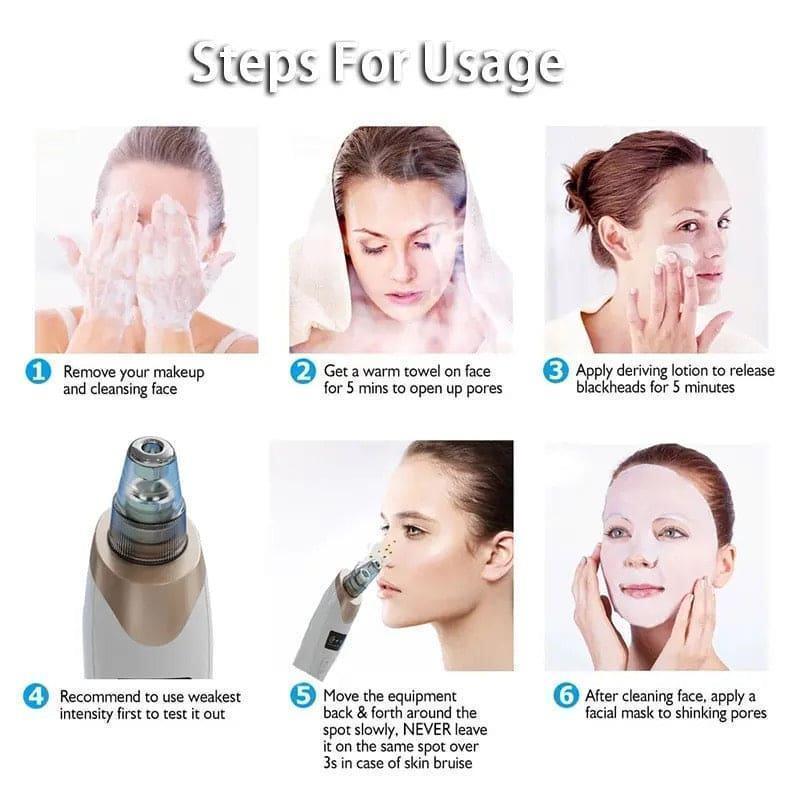 Premium Quality Rechargeable Black head remover (China Imported)