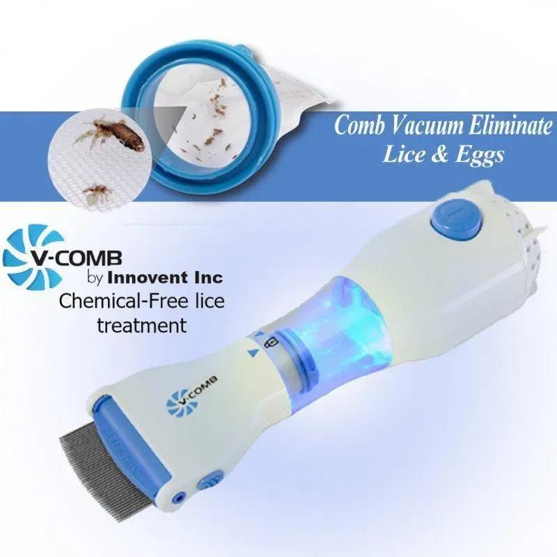 V-Comb Anti Lice Electric Machine with 4 Filters